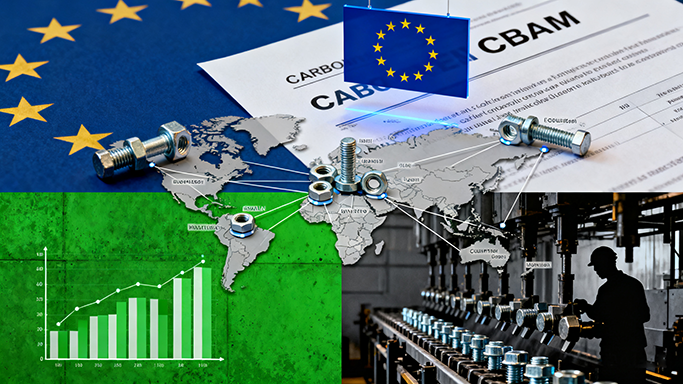 EU 탄소 관세가 2026년부터 발효되어 중국의 패스너 무역에 영향을 미칠 예정